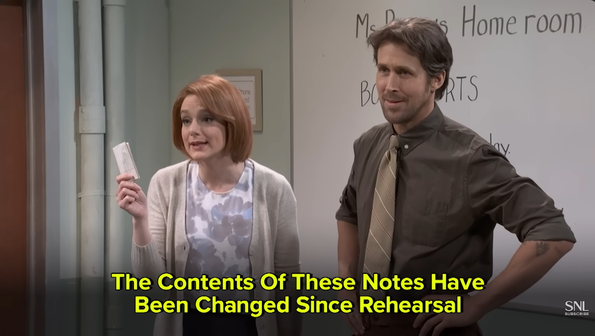 'SNL' Didn't Break Its 'No Breaking' Rule — It Brilliantly Gamified It